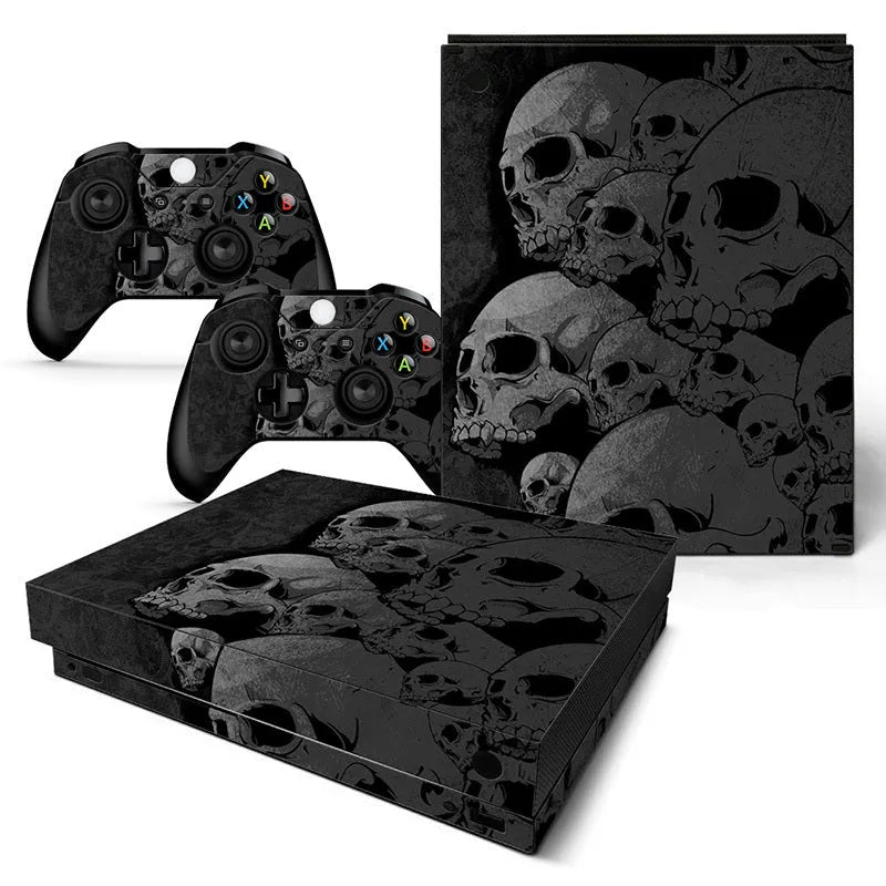 Game machine printing sticker in PVC with high-definition pattern and removable glue, shown in black, blue, green, red, white and multicolour options.