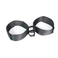 Black knitted belt adult toy strap for women's intimate accessories