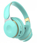 Foldable Bluetooth wireless earphones in multiple colours with head-mounted design