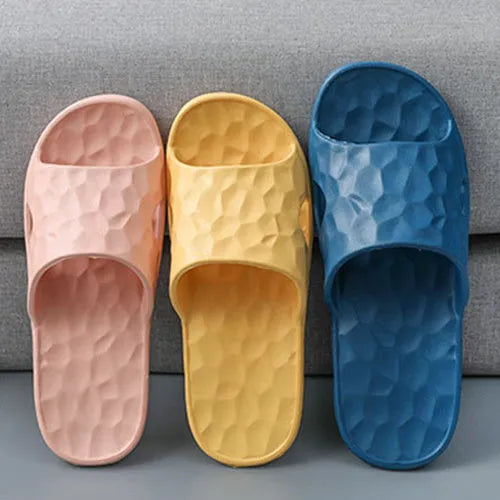 Unisex EVA flip-flop slippers in candy colours, anti-skid sole, sizes 35-44