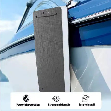 Blue and grey EVA marine bumper fenders for boat collision protection