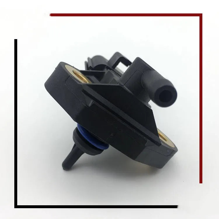 Black Type 0 intake pressure sensor for Ford and Lincoln vehicles showing connection point