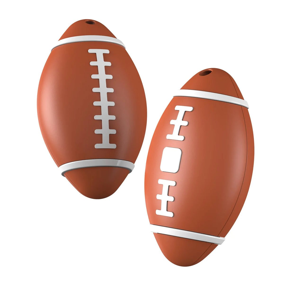 F06 Rugby-shaped black anti-loss alarm device for elderly, children, and pets.