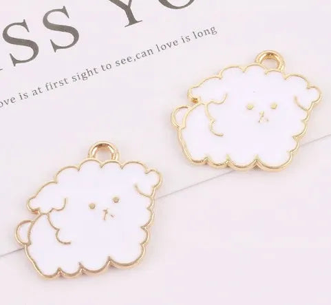 Cute flower keychain accessory in alloy with dripping oil finish, available in P777-1 P777-2 P777-3 colours