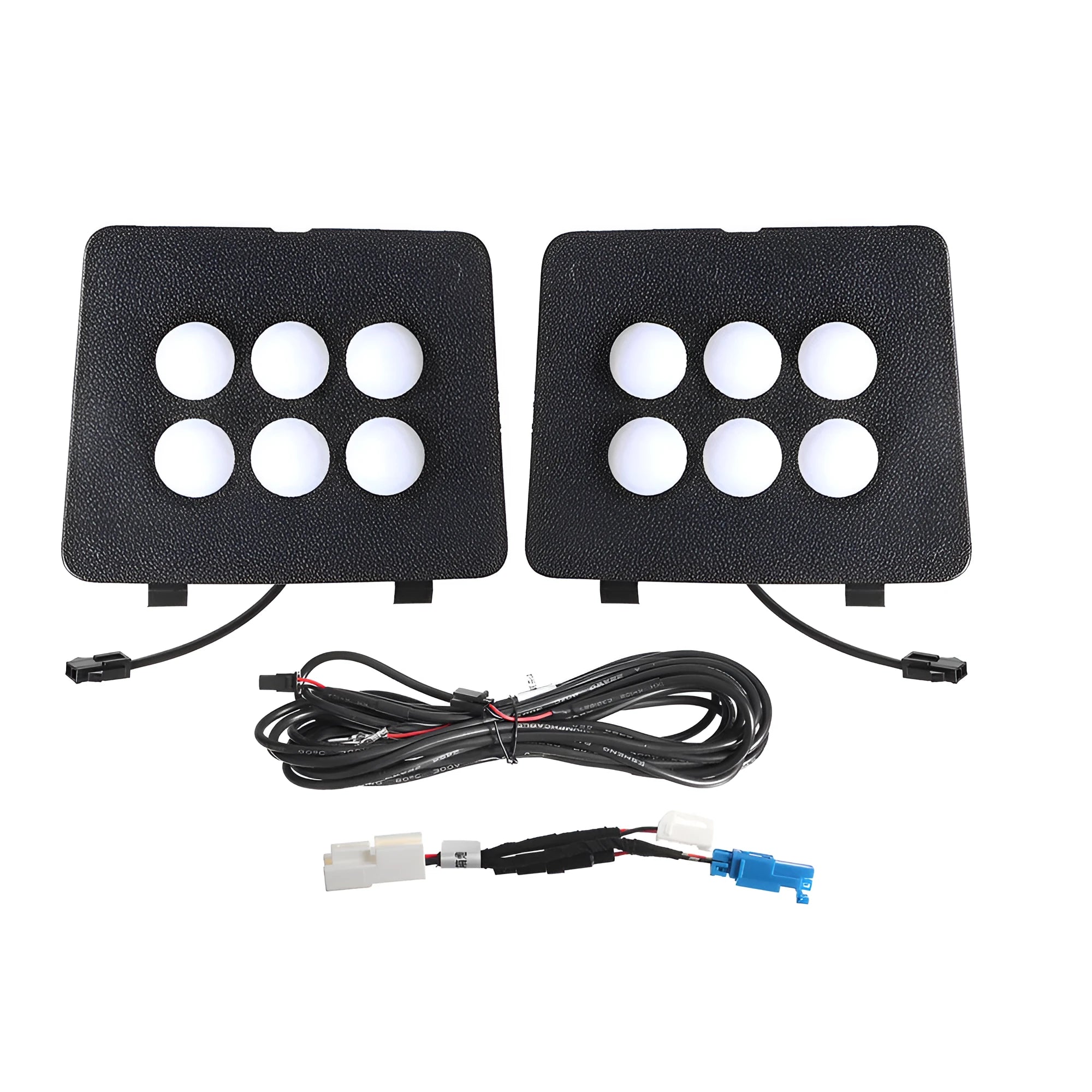 LED tail box camping light by Weilanda 100x120x50mm 12V 12W 600 lumens with touch switch