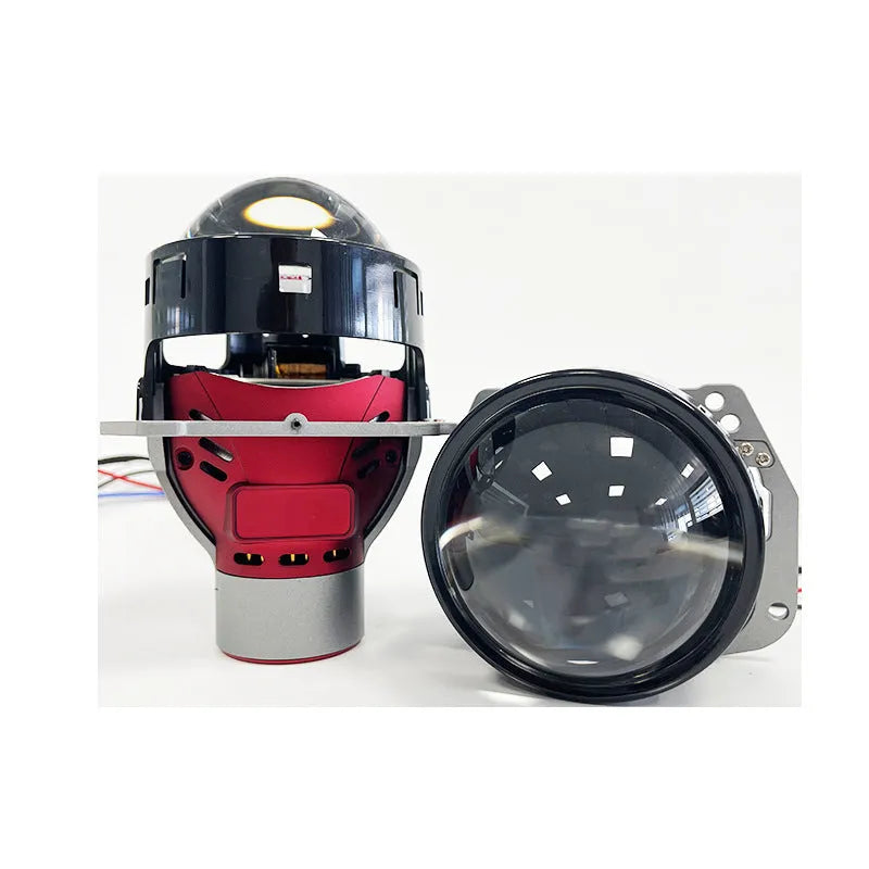 Intelligent follow-up steering headlight with aviation aluminium body, three-inch glass lens, 4.5A, 9-16V