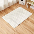 Plush thickened warm pet mat in blue, coffee, grey, green, or white for dog cage and cat nest