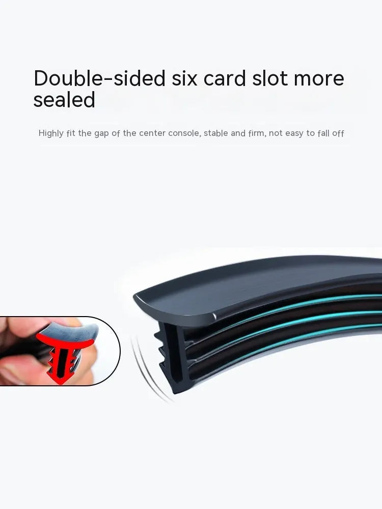 Outlander dashboard seal strip showing 1.6 metre length of silicone material for centre console installation