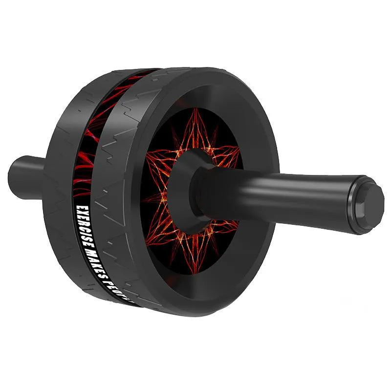 Abdominal wheel fitness equipment for core strengthening exercises with wheel configuration options