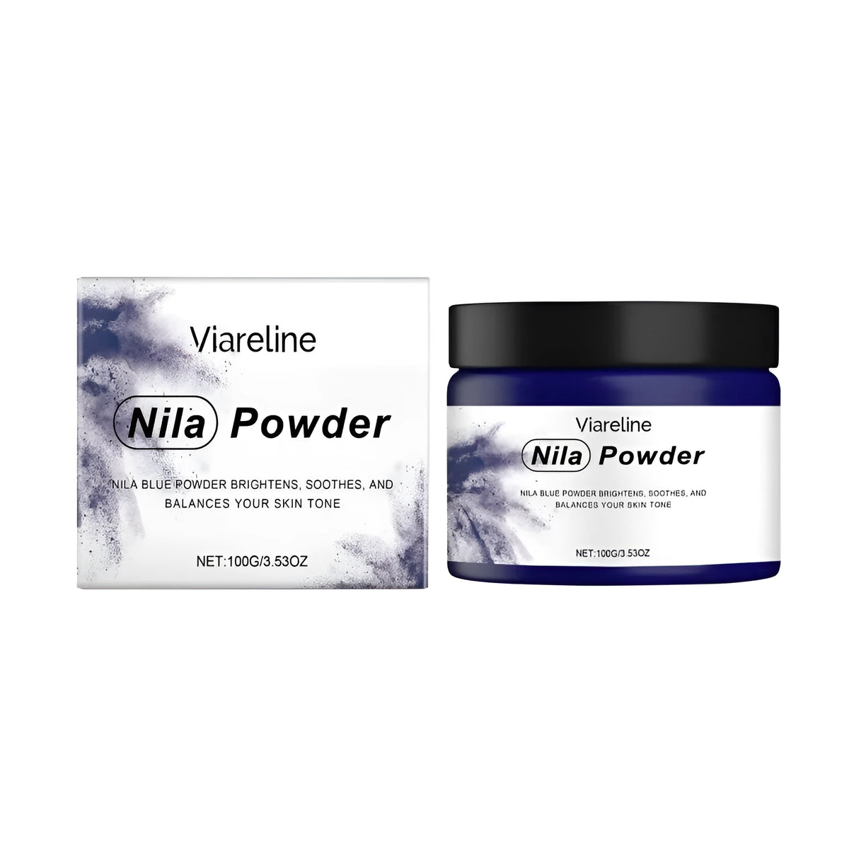 100g brightening firming fine pore moisturizing mask powder with phycocyanin and alpha-arbutin