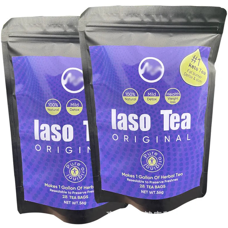 Sugar-free slimming tea bag for cold soaking preparation method