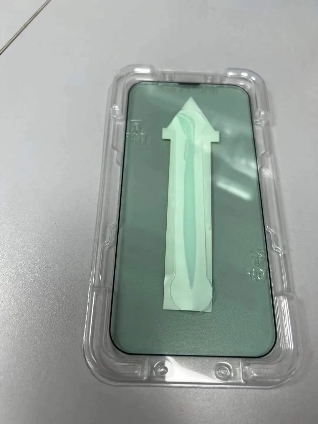 Tempered glass front film for iPhone 13 to 11 series, full transparent HD, 9D second sticker box set