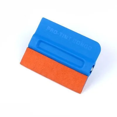 Car colour changing film scraper tool with ABS plastic body and multiple scraping surface options