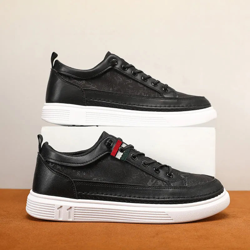 Men's high-cut canvas sneakers in grey with round toe and PVC sole