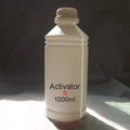 One litre water transfer printing activator for eco-solvent ink with 1pc eco-solvent ink