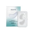 Four-piece clear gel under-eye patches with hyaluronic acid and vitamin E