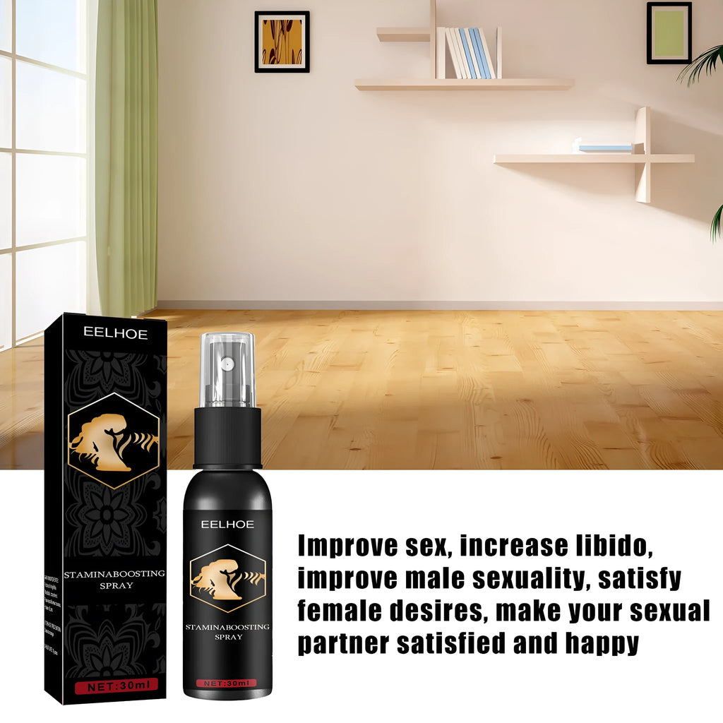 Men's body moisturising oil spray treatment 30ml bottle for hip care