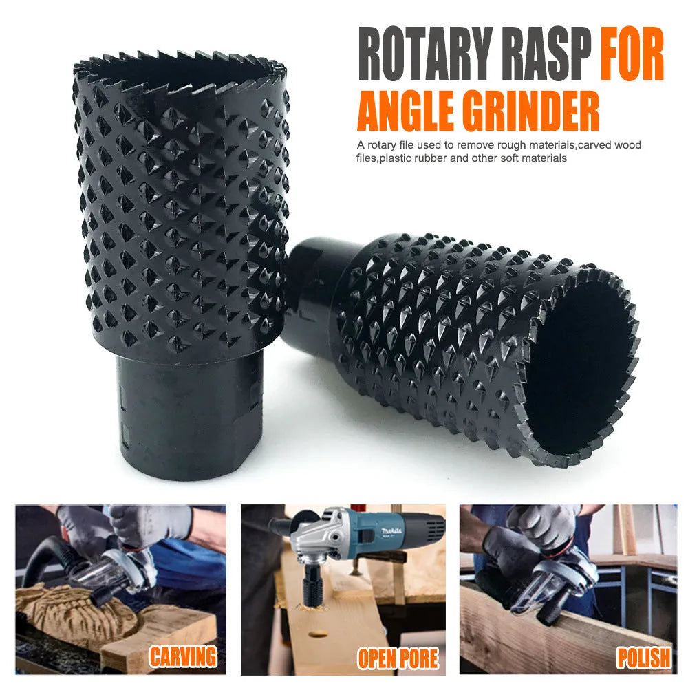 Spherical angle grinder grinding head with M10 and M14 thread specifications
