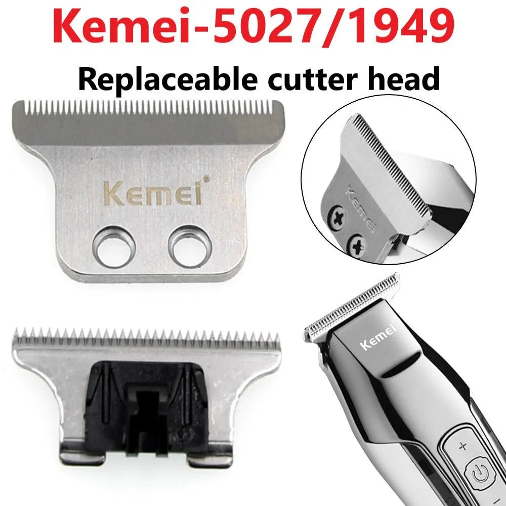 Barber scissors with LCD display and stainless steel blades