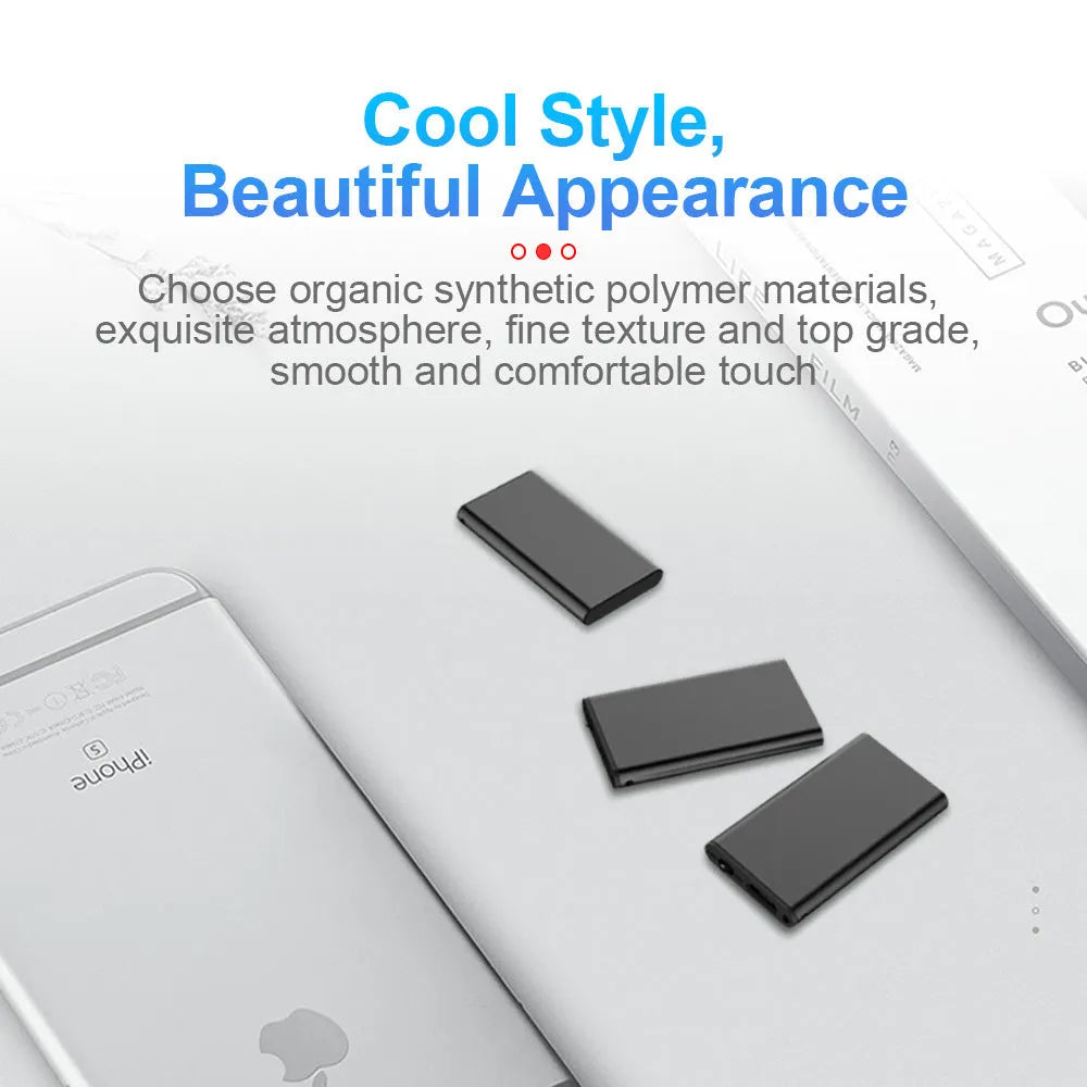Silver encryption recording pen with micro-interface on aluminium alloy body.
