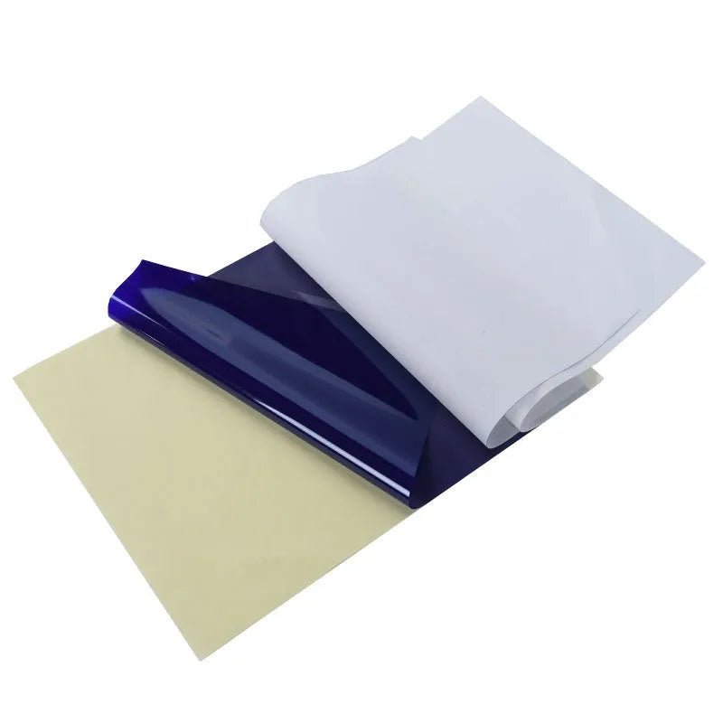 A4 tattoo transfer paper pack with transfer paste gel for stencil creation