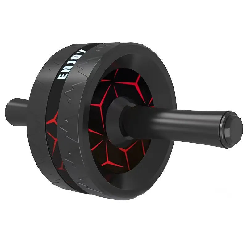 Abdominal wheel fitness equipment for core strengthening exercises with wheel configuration options