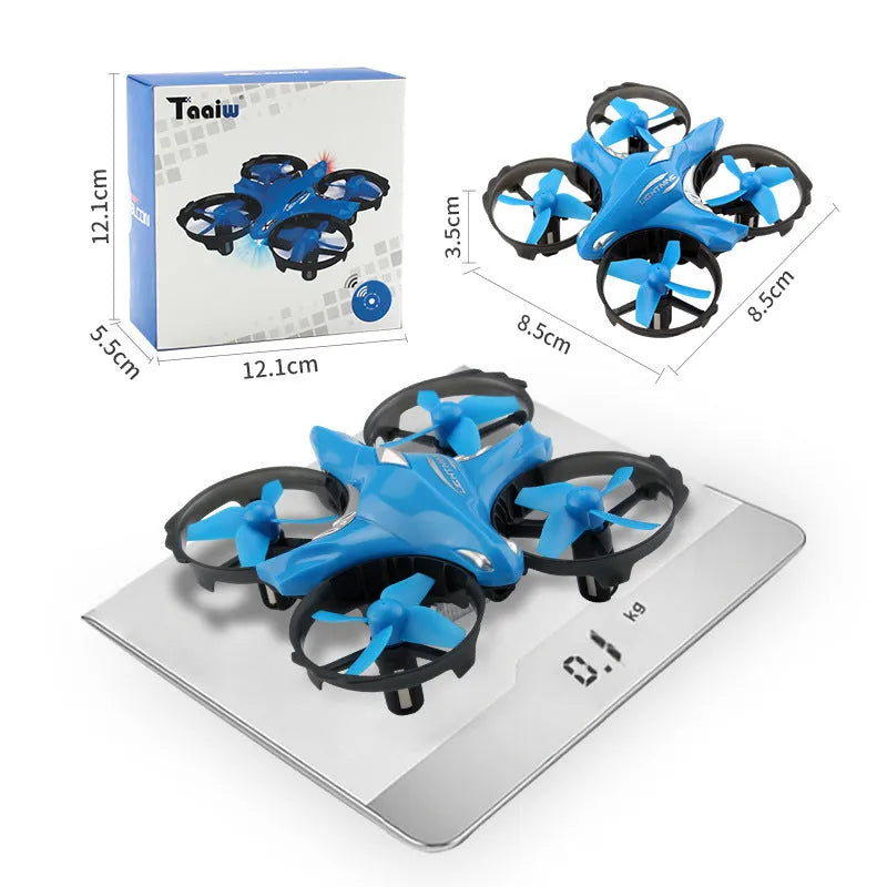 Four-axis mini UAV plastic gesture sensing drone under 30cm for teenagers