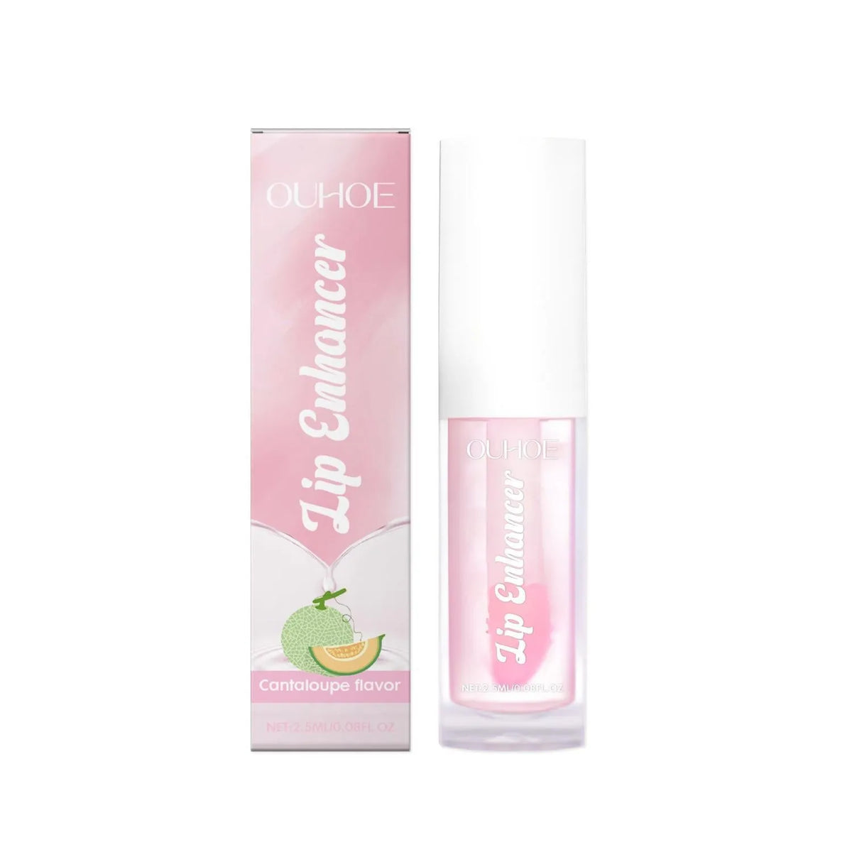 10g tube of green apple flavour moisturising lip oil with applicator.