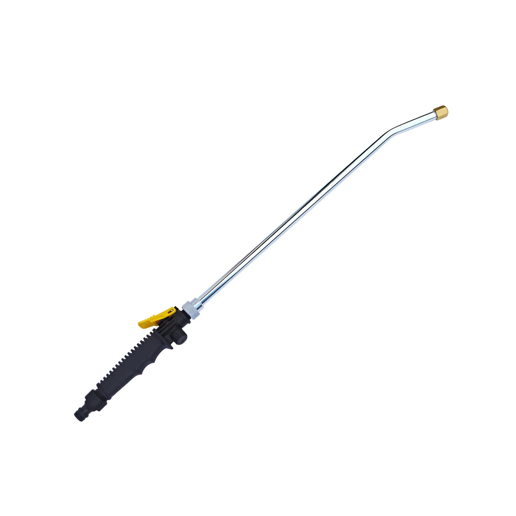 Metal garden water gun with 46cm barrel and 3/4GHT connector, 50x8x6cm, for car washing and watering
