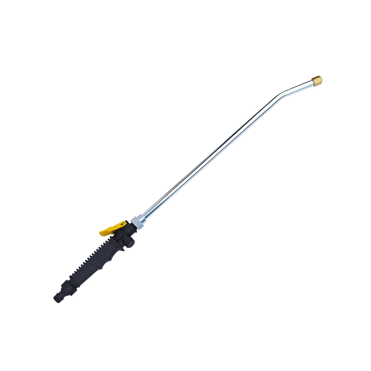 Metal garden water gun with 46cm barrel and 3/4GHT connector, 50x8x6cm, for car washing and watering