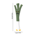 Latex vegetable dog chew toys with cartoon onion and eggplant designs