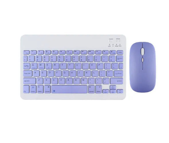 Bluetooth wireless keyboard for tablet computers in multiple colour options including dark green and white