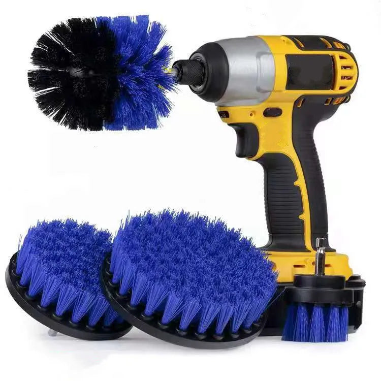 26-piece car wash brush set with tyre brush for automotive cleaning