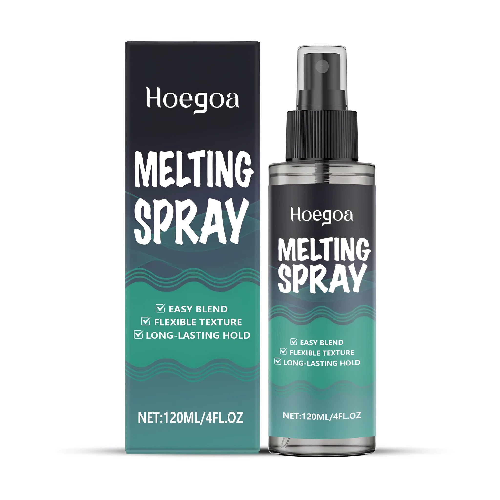 120ml melting spray makeup setting gel bottle with water-based formula