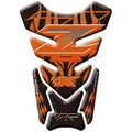 3D fish bone fuel tank sticker for Z750 Z1000 in black and green, paper anti-scratch decal