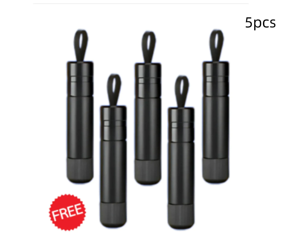 Aluminium alloy car safety hammer with sand blasted finish and PC ABS handle, 20x88mm size