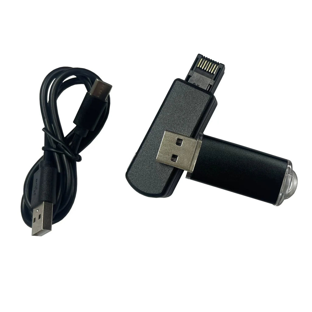 Black JB Tool USB adapter with aluminum alloy construction for PlayStation firmware management.