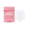 Forehead anti wrinkle patch pack of 5 with water-based hydrogel formula containing hyaluronic acid and vitamin E