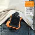 Wrist hanging fan with light and USB power bank in various colours