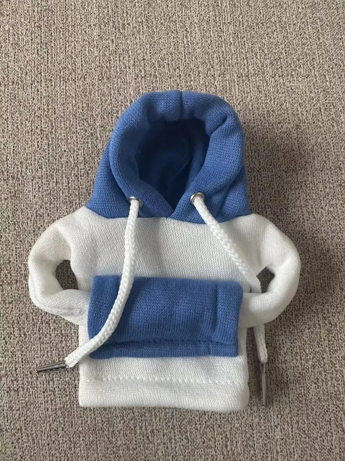 Polyester car gear lever cover in hooded hat design with multiple colour options on 12x13cm universal fit decorative accessory