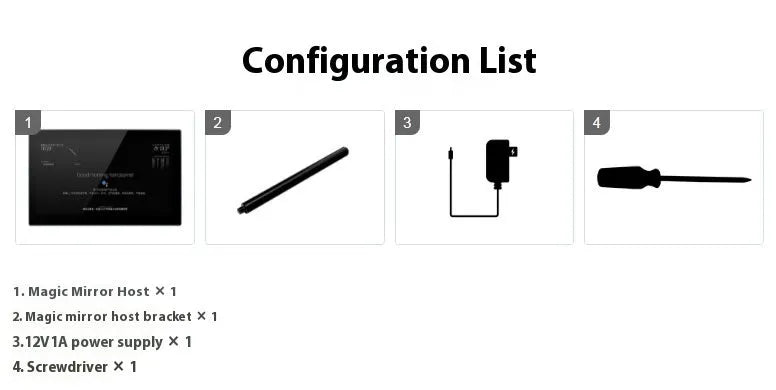 13.3-inch integrated computer voice assistant touch display with CM4 main control and ABS plastic housing