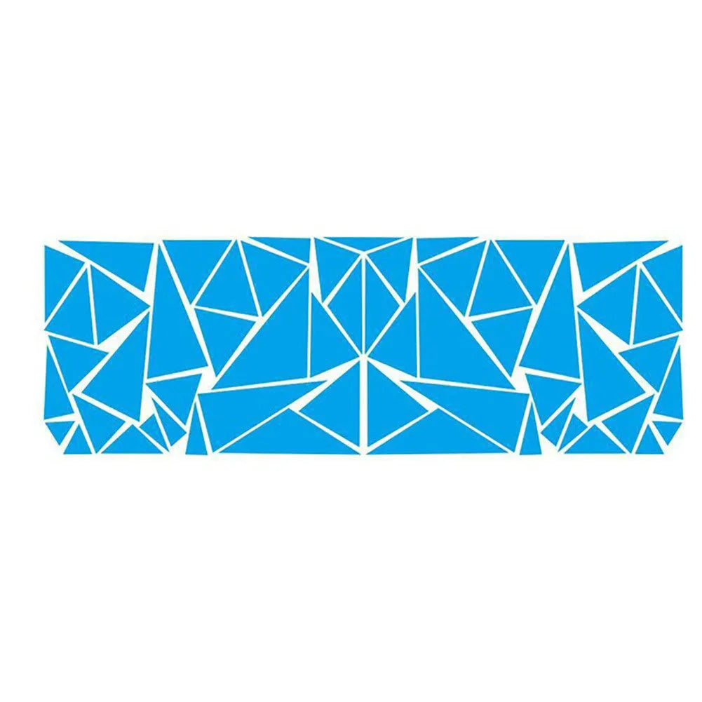 200cm long car decoration sticker with geometric pattern in five colour options
