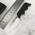 Outdoor field self-defence knife with DC53 steel blade, G10 handle, and K sheath