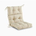 Outdoor hanging basket chair cushion in solid colour, polyester fabric, 112x53cm, for garden swing