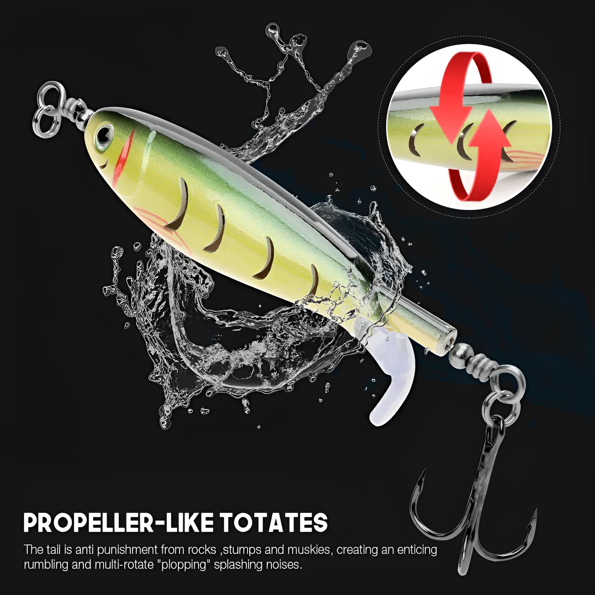 7.5cm soft plastic fishing lure with bionic design in one of five colour variations