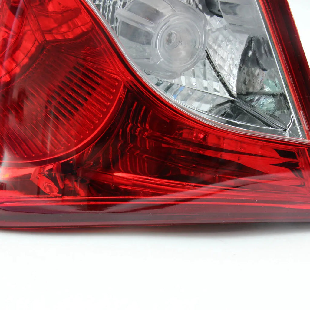 Hyundai Sonata 2011-2014 outer tail light assembly with red LED and black housing