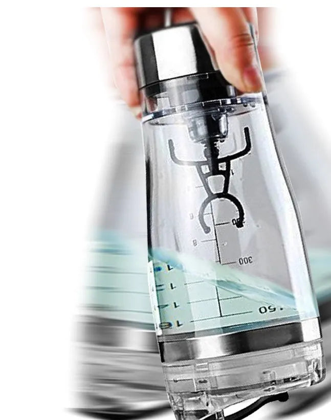 Electric protein shake stirrer USB Type-C portable shaker cup 450ml 600ml with AS cup and PP stirring rod