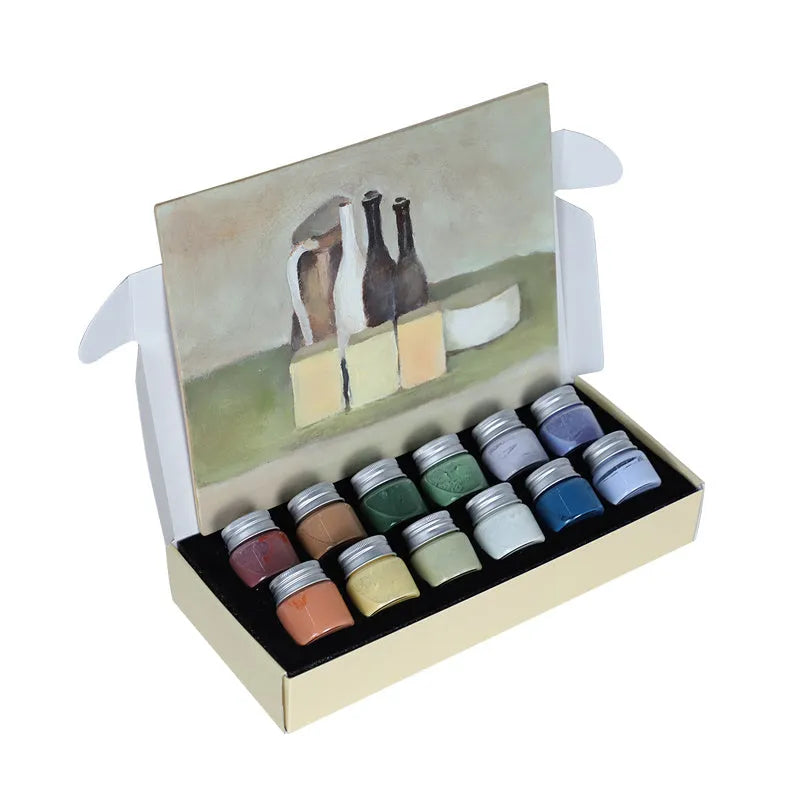 Morandi colour glaze ceramic high temperature paint for pottery kiln firing at 1250-1350°C