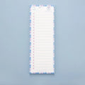 Ins Wind creative long notepad with bear and bunny design covers, shown in long 91mm x 256mm format.
