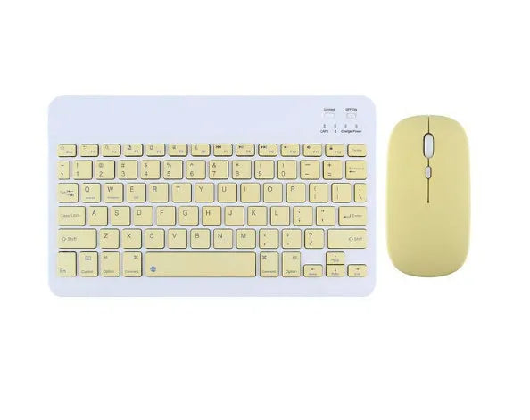 Bluetooth wireless keyboard for tablet computers in multiple colour options including dark green and white